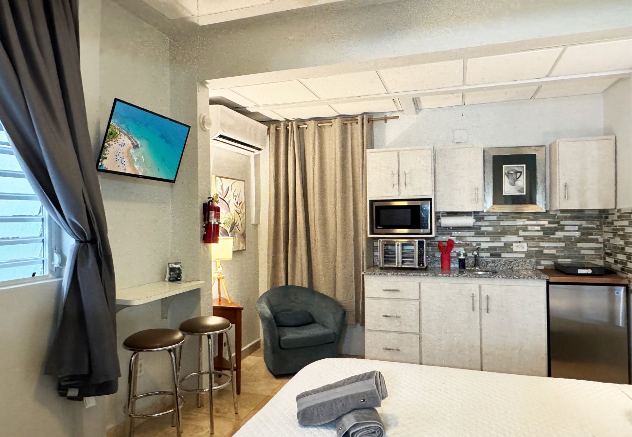 Studio in San Juan - Updated Condado Studio | King Bed & Prime Location