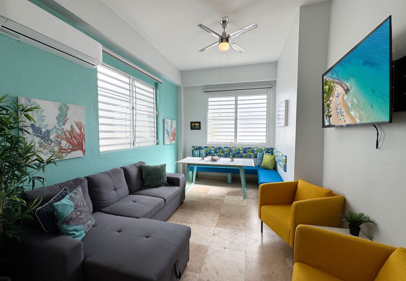 Apartment in San Juan - Condado Group Stay – 3BR 2BA Near Beach