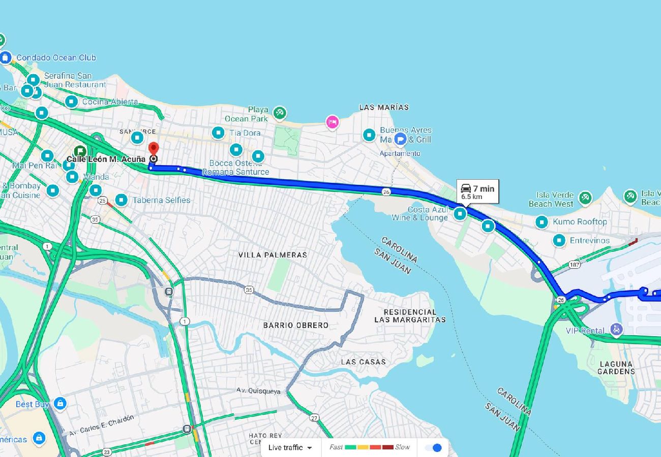 Apartment in San Juan - Prime Apartment Near Beach, Dining & Nightlife! 