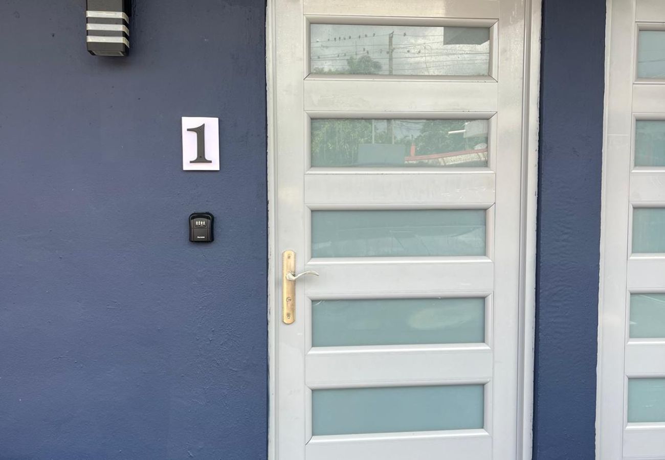 Apartment in Mayaguez - Oceanfront Retreat w/ Terrace, Direct access to Beach & BBQ