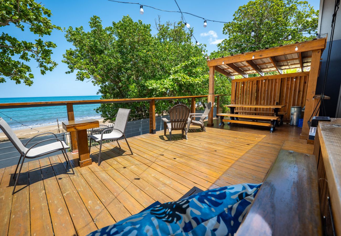 House in Mayaguez - Coastal Oceanfront Hideaway w/ 3BR & Private Deck