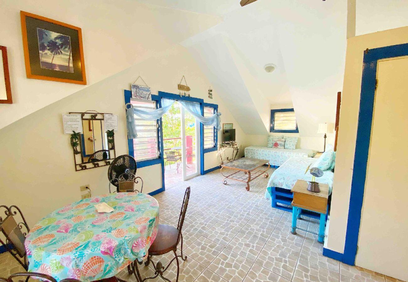 Condominium in Rincon - Oceanview Penthouse at Puntas Tree House – Steps from Sandy Beach