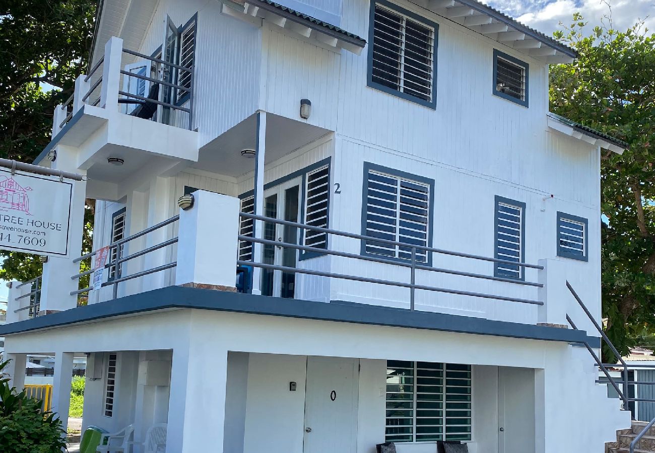 Condominium in Rincon - Oceanview Penthouse at Puntas Tree House – Steps from Sandy Beach