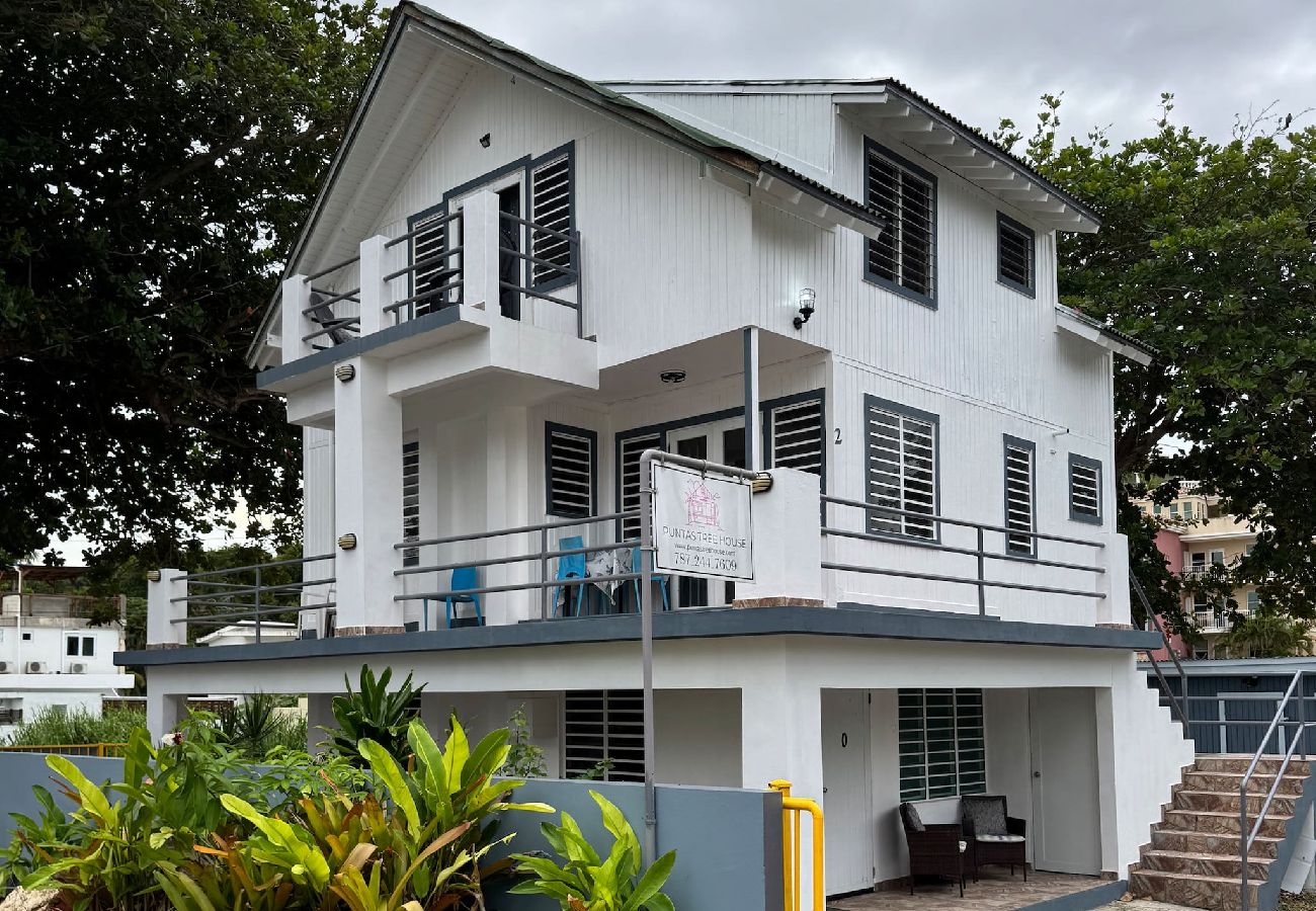Condominium in Rincon - Oceanview Penthouse at Puntas Tree House – Steps from Sandy Beach