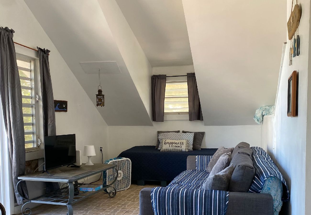 Condominium in Rincon - Oceanview Penthouse at Puntas Tree House – Steps from Sandy Beach