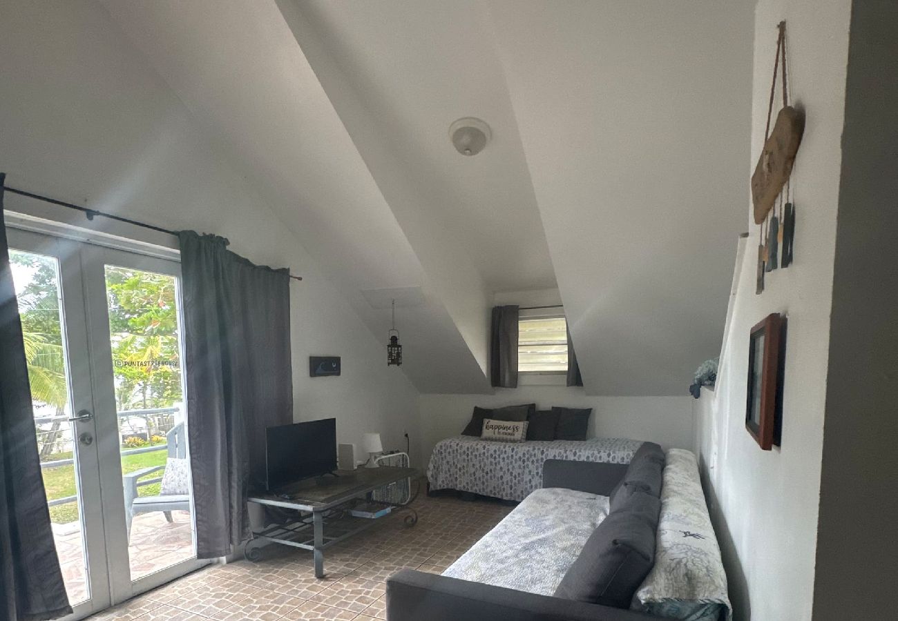 Condominium in Rincon - Oceanview Penthouse at Puntas Tree House – Steps from Sandy Beach