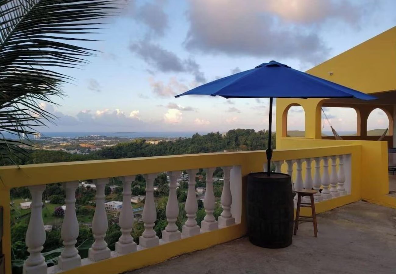 House in Fajardo - Hilltop Getaway with Ocean View, Huge Terrace & Outdoor Kitchen