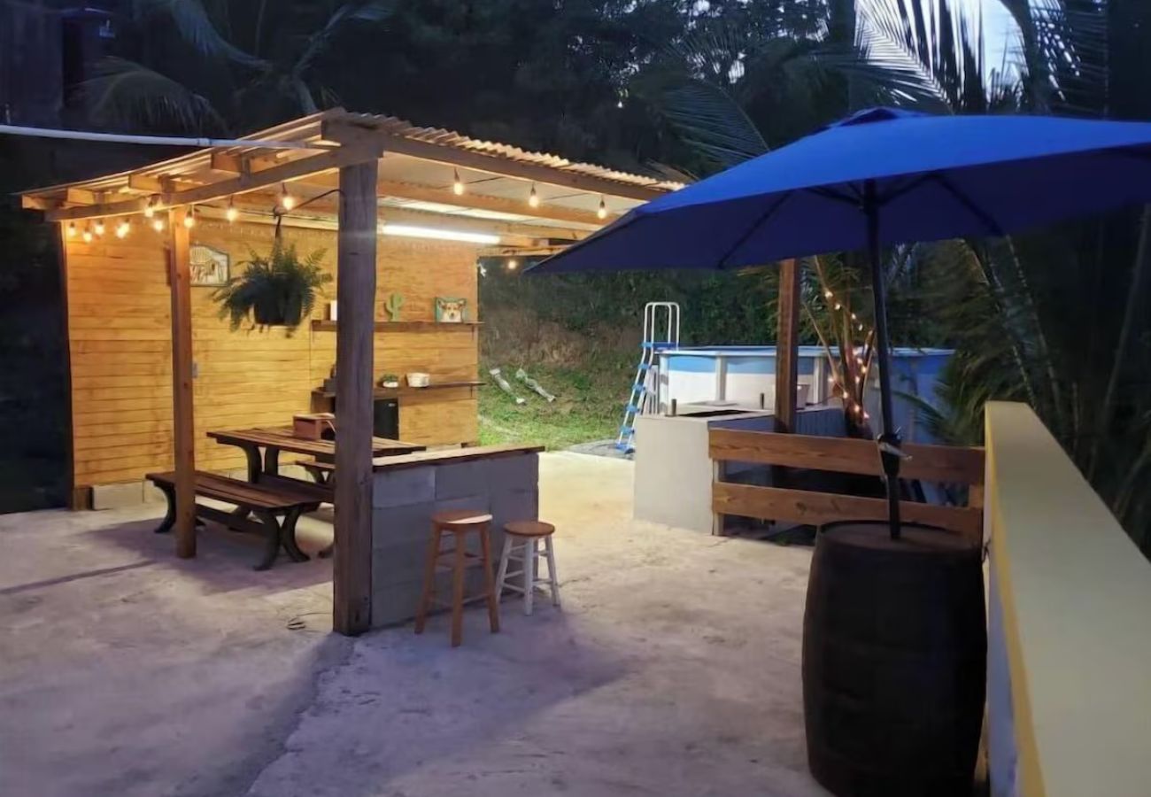 House in Fajardo - Hilltop Getaway with Ocean View, Huge Terrace & Outdoor Kitchen