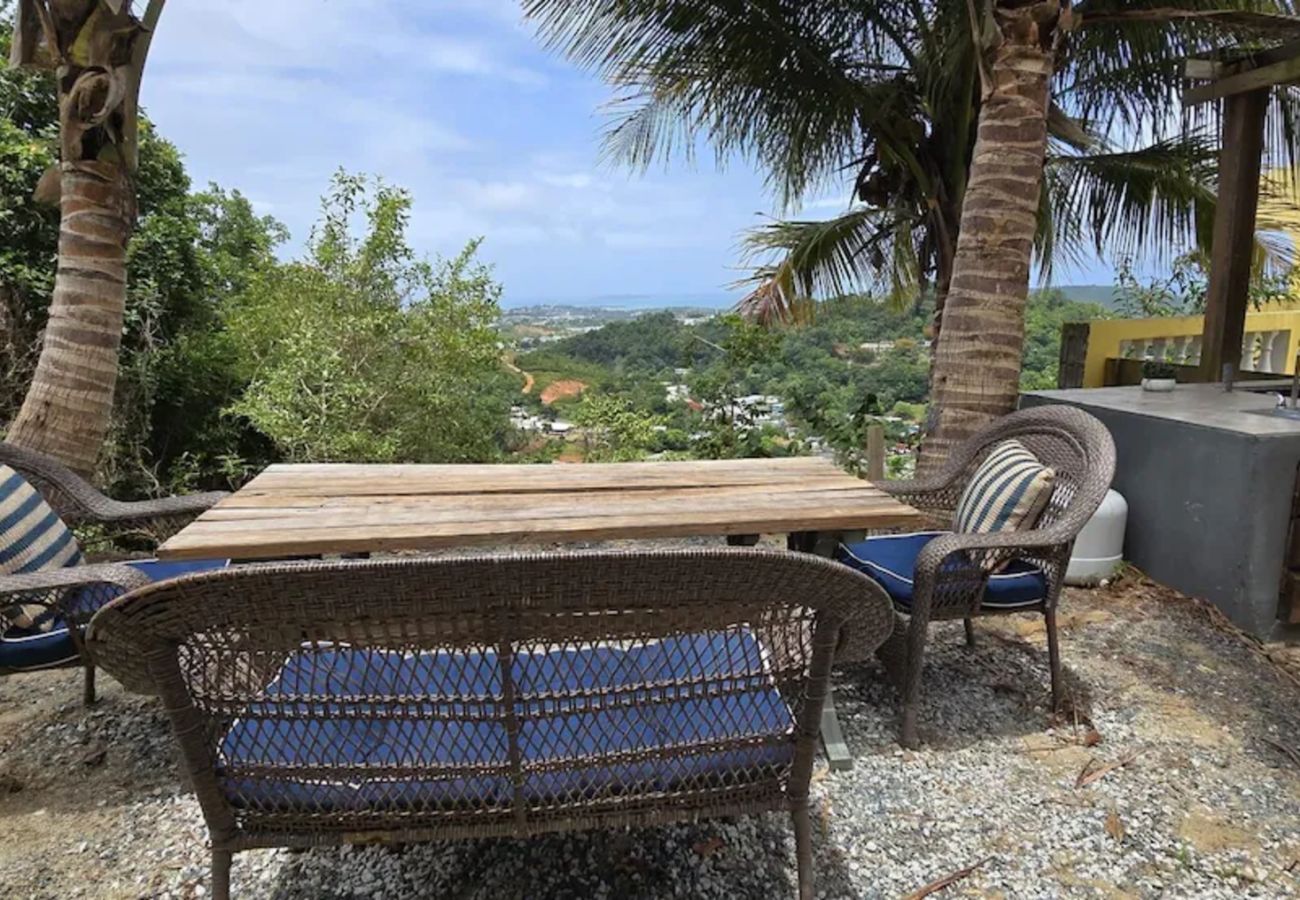 House in Fajardo - Hilltop Getaway with Ocean View, Huge Terrace & Outdoor Kitchen