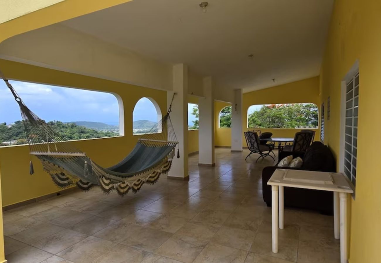 House in Fajardo - Hilltop Getaway with Ocean View, Huge Terrace & Outdoor Kitchen