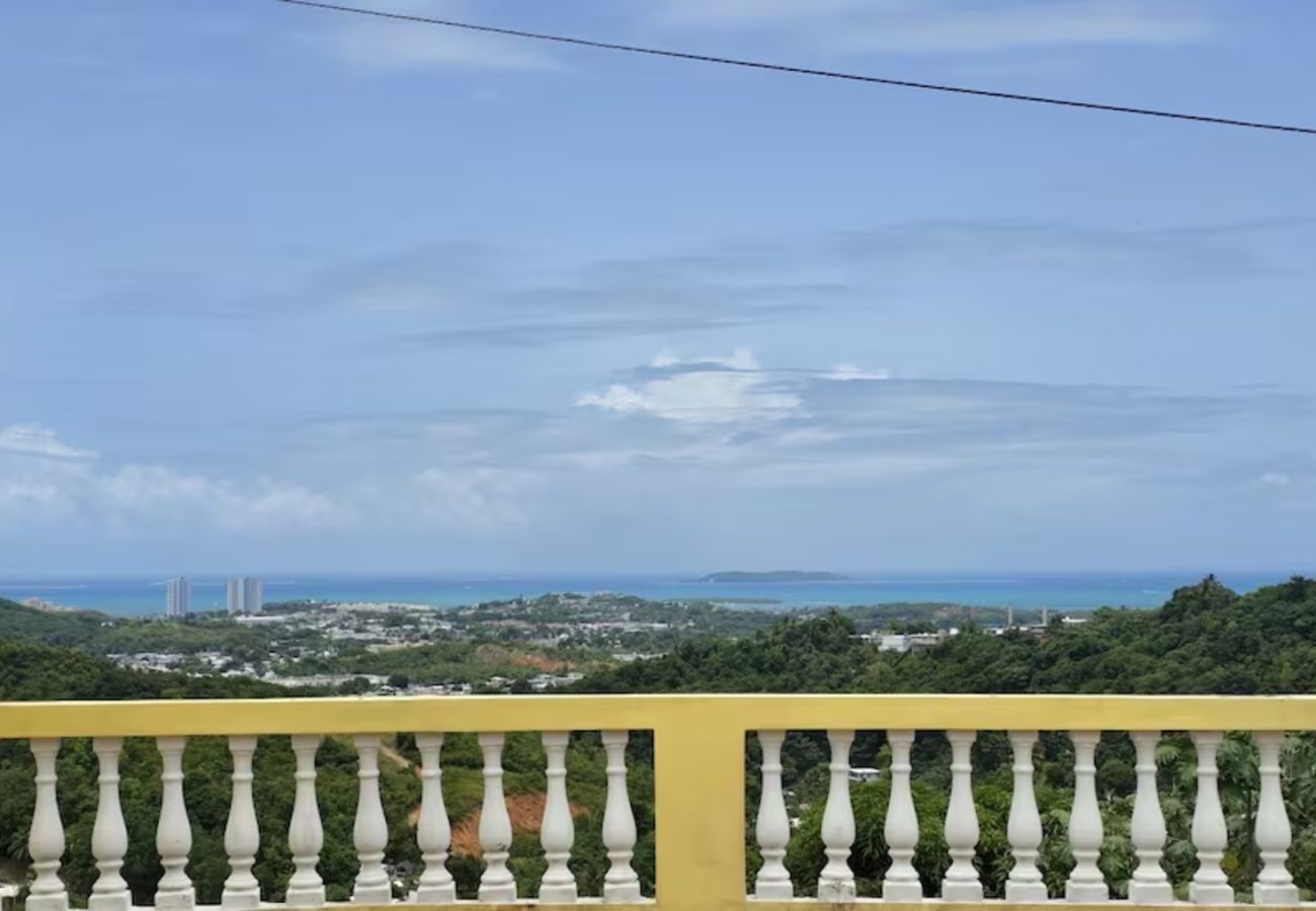 House in Fajardo - Hilltop Getaway with Ocean View, Huge Terrace & Outdoor Kitchen