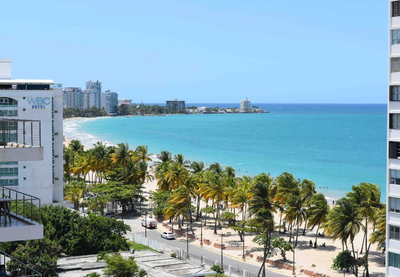 Apartment in Luquillo - Amazing sunset/ ocean view beachfront studio 