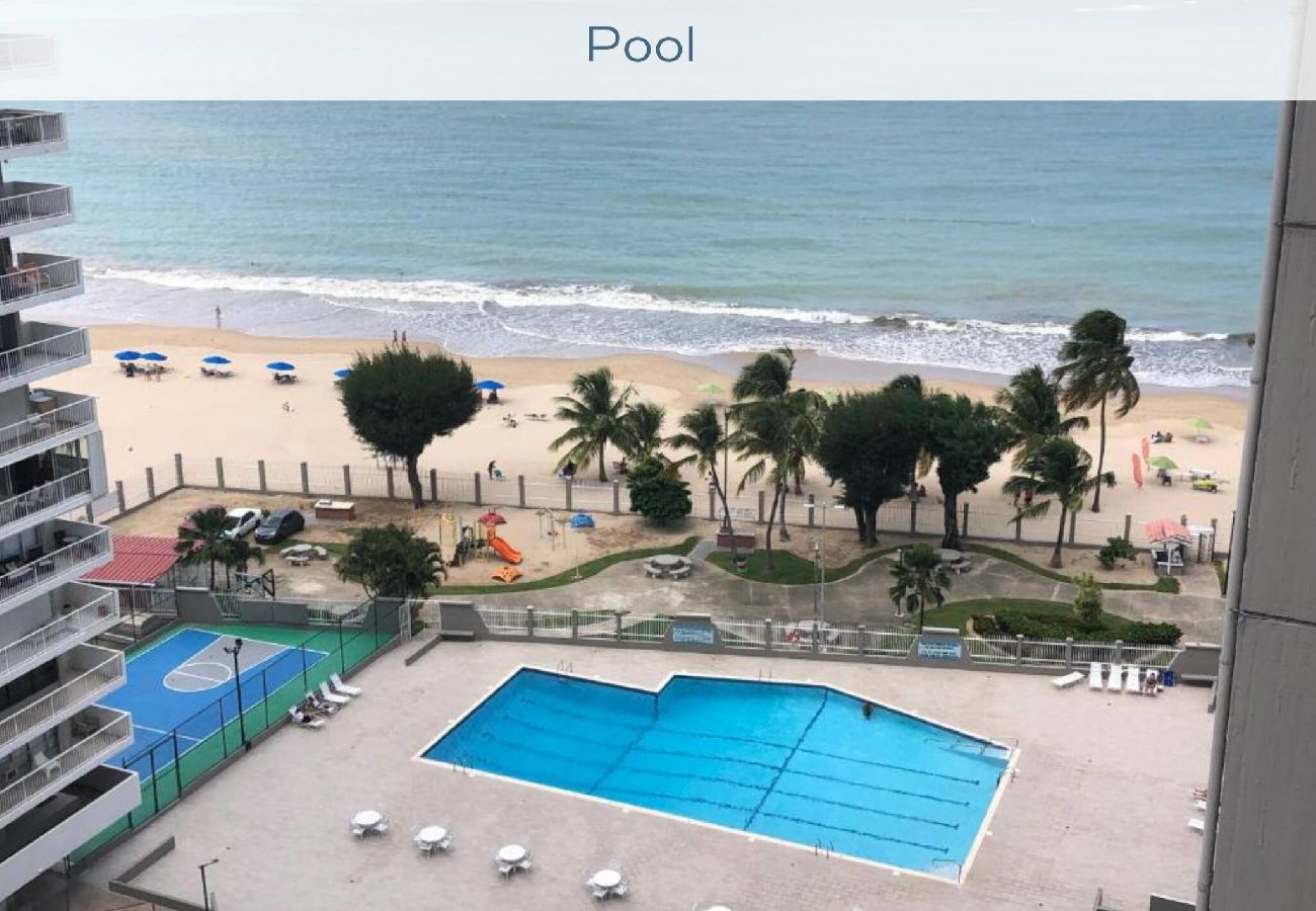 Apartment in Luquillo - Amazing sunset/ ocean view beachfront studio 