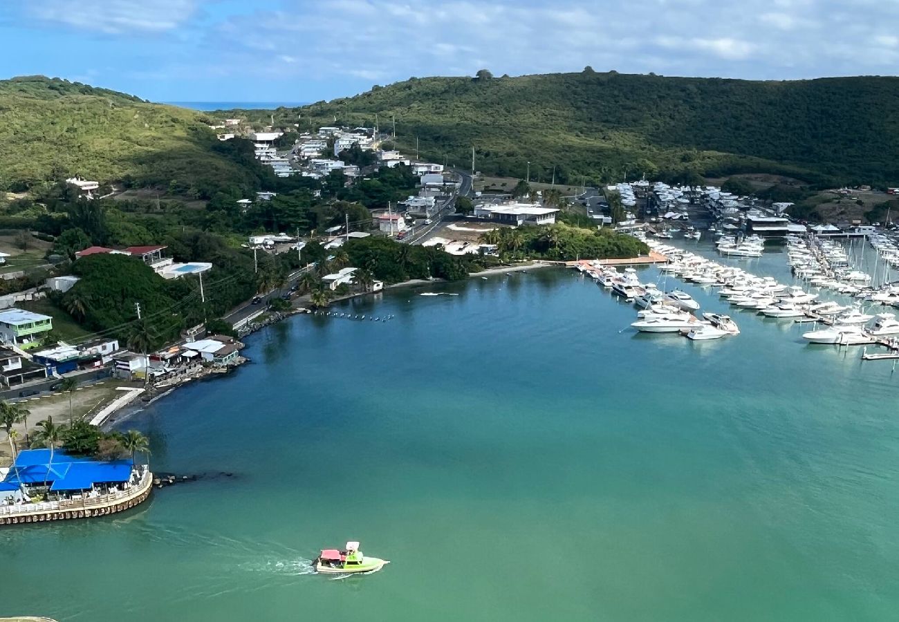 Condominium in Fajardo - Oceanfront Oasis: Panoramic Views & Marina Access 