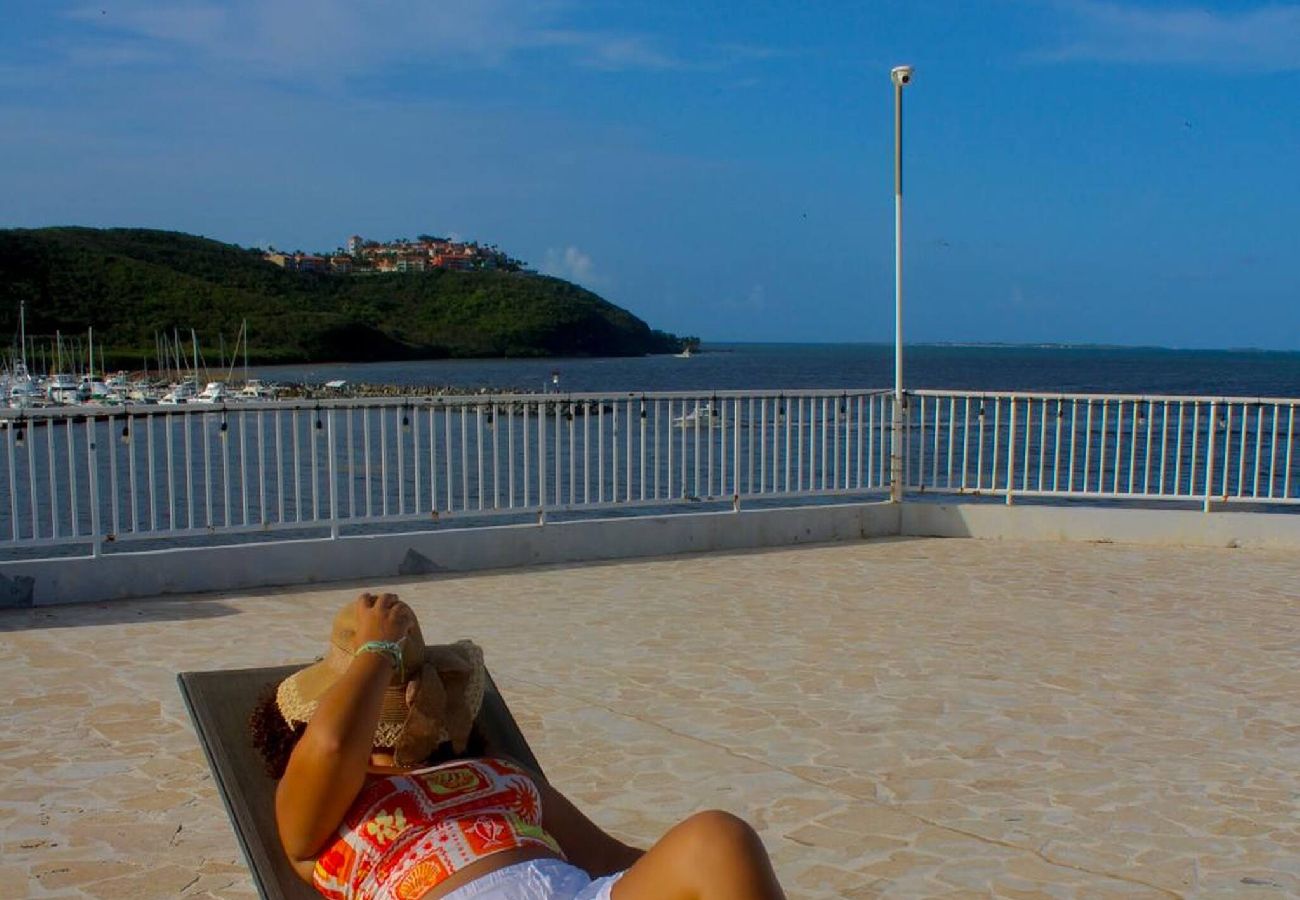Condominium in Fajardo - Oceanfront Oasis: Panoramic Views & Marina Access 