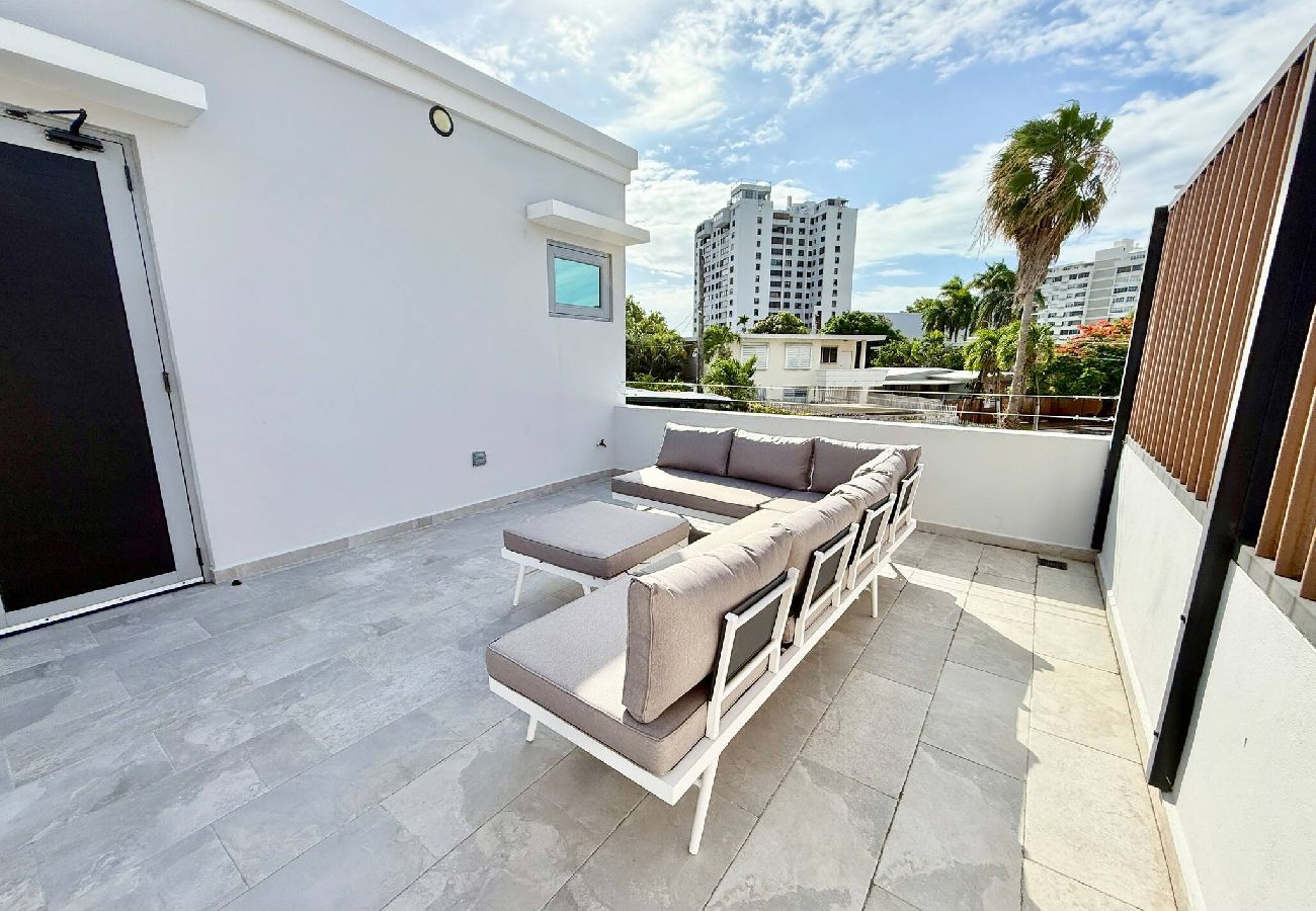 Apartment in San Juan - Brisamare Apt 5 |  2BR  | Pool, BBQ, Generator 