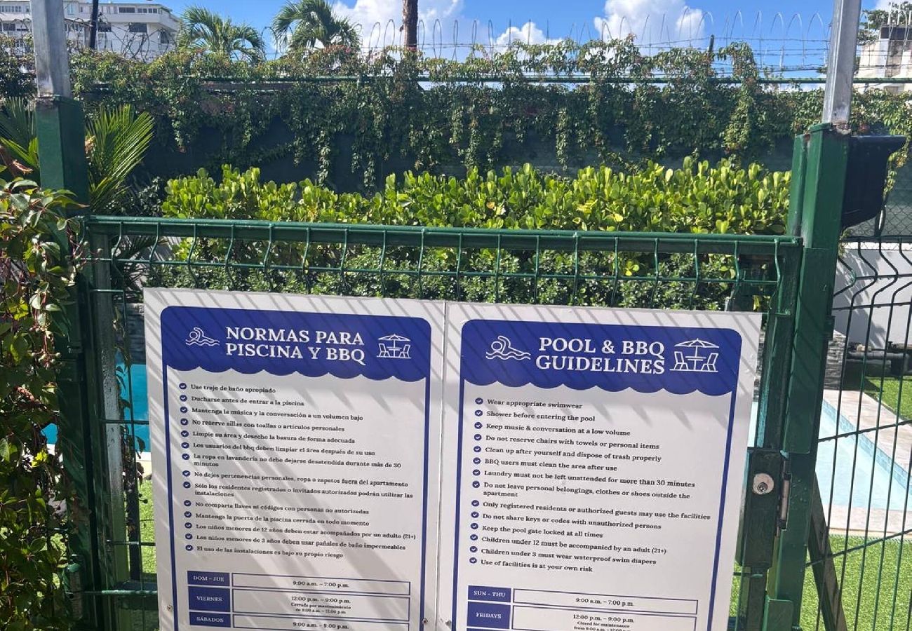 Apartment in San Juan - Brisamare Apt 5 |  2BR  | Pool, BBQ, Generator 