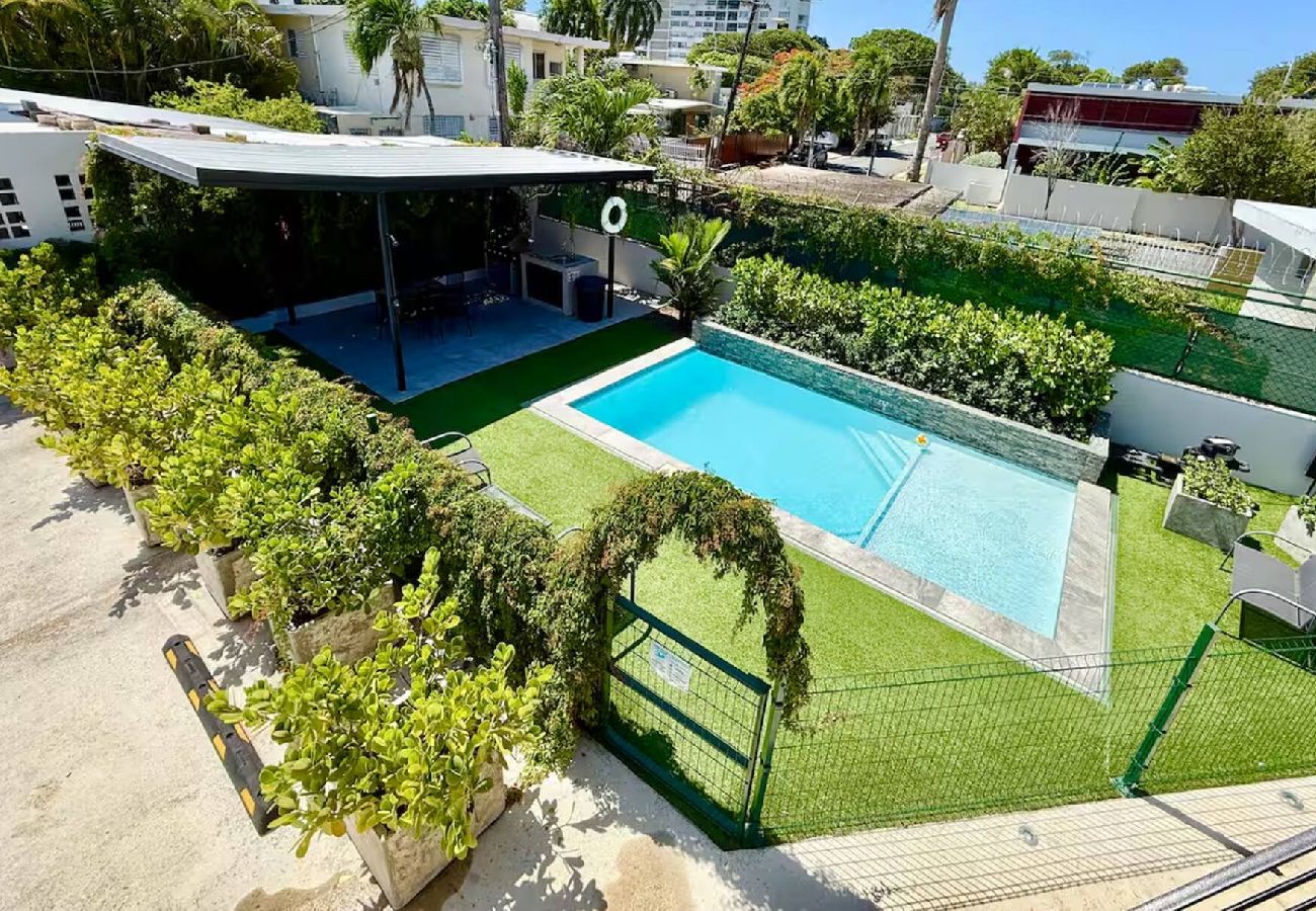 Apartment in San Juan - Brisamare Apt 2 | 2BR | Pool, BBQ, Generator 