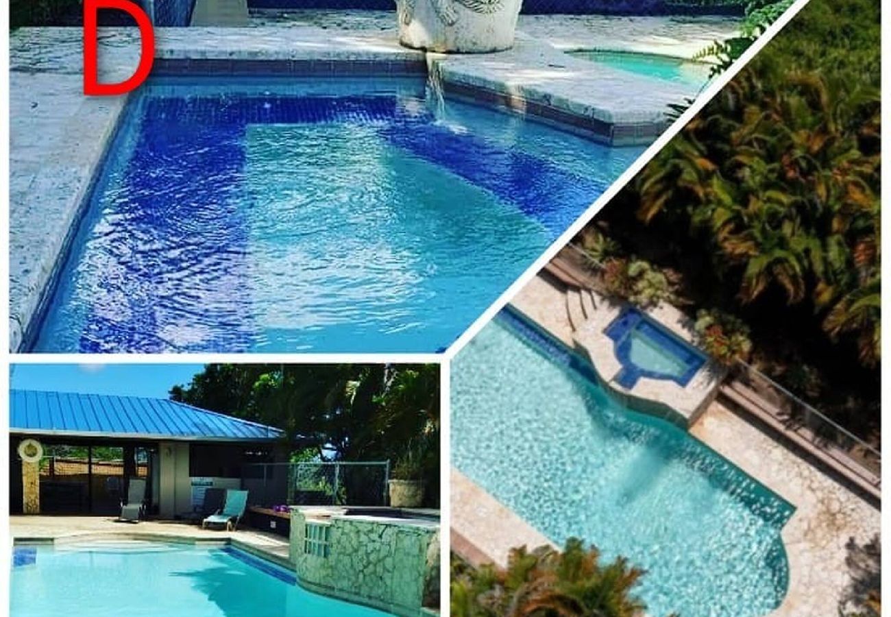 Apartment in Vega Baja - Tropical Retreat at Hacienda El Palmar for Couples