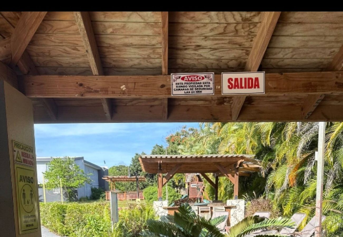 Apartment in Vega Baja - Tropical Retreat at Hacienda El Palmar for Couples