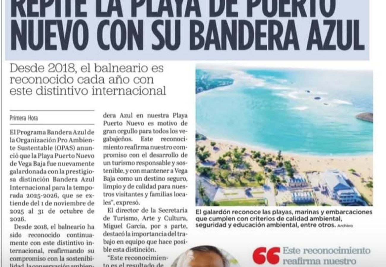 Apartment in Vega Baja - Beachside 1BR Apartment at Entre Olas – Sleeps 4