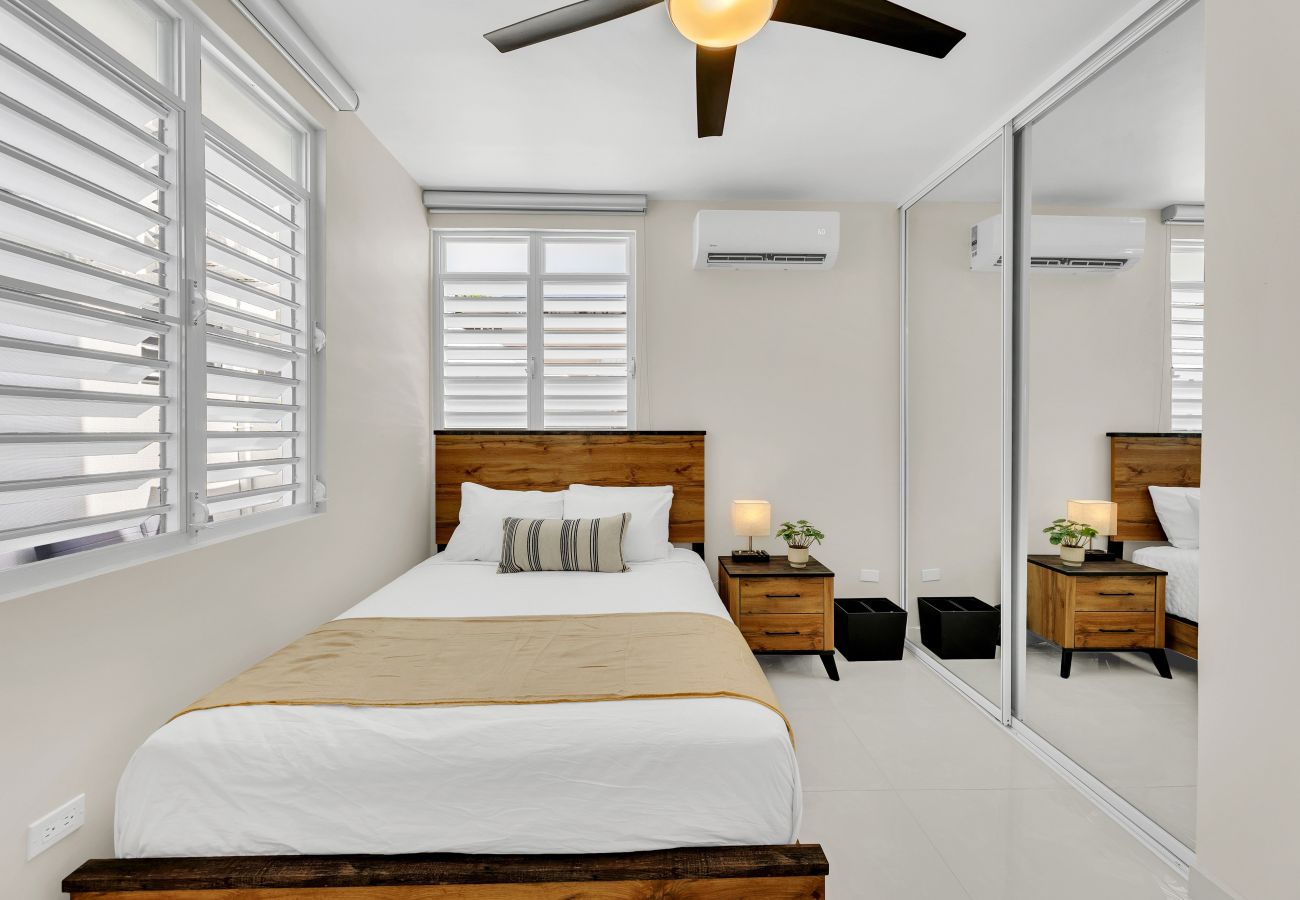 Apartment in San Juan - Urban Hato Rey Retreat 2BR w/ Private Balcony View