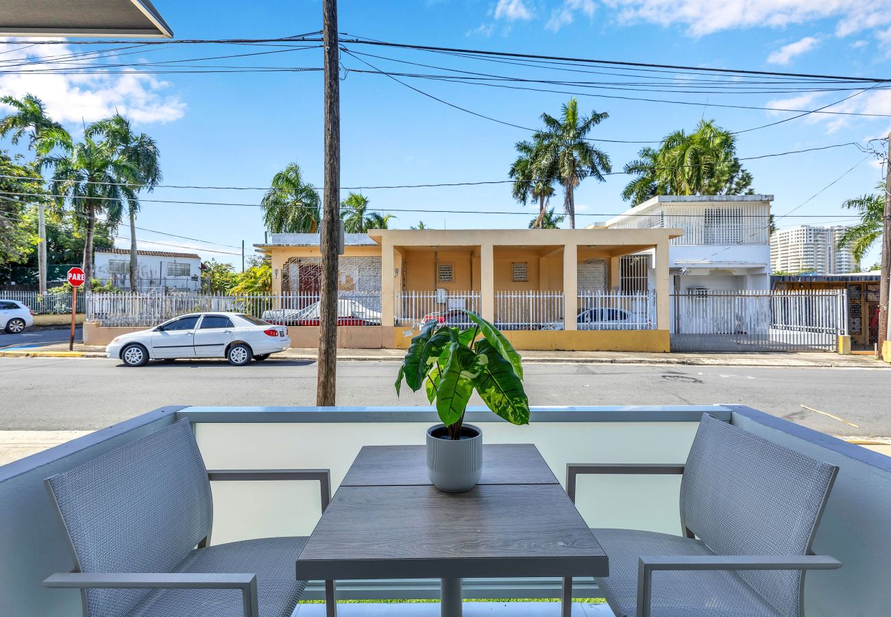 Apartment in San Juan - Urban Hato Rey Retreat 2BR w/ Private Balcony View