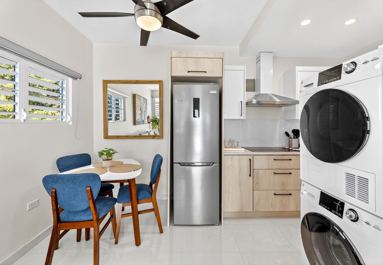 Apartment in San Juan - Modern Retreat w/ Private Balcony, 1BR for 3