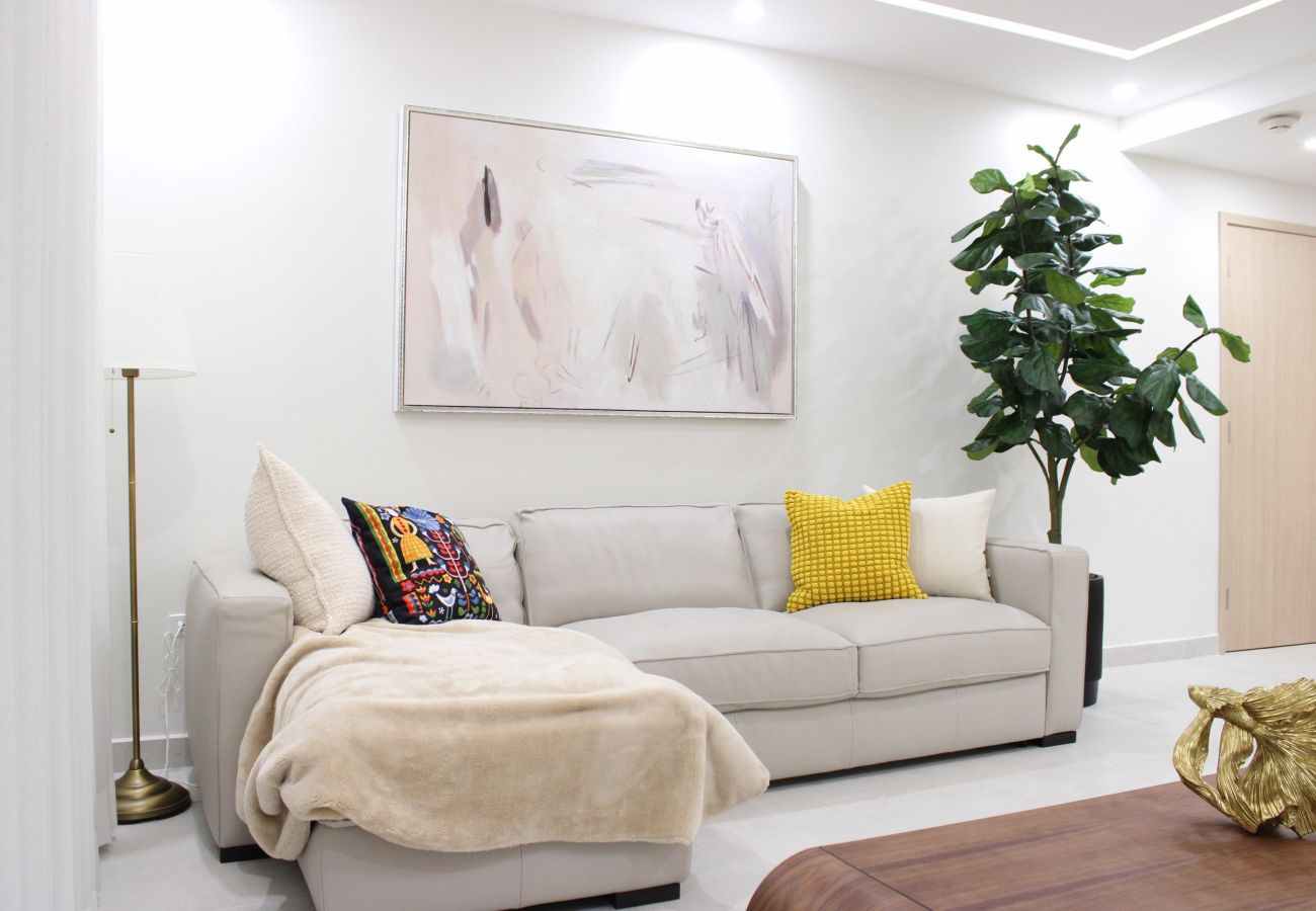 Apartment in Dorado - Modern Ocean Front View 2BR Retreat with Balcony