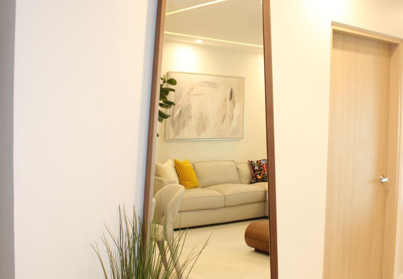 Apartment in Dorado - Modern Ocean Front View 2BR Retreat with Balcony