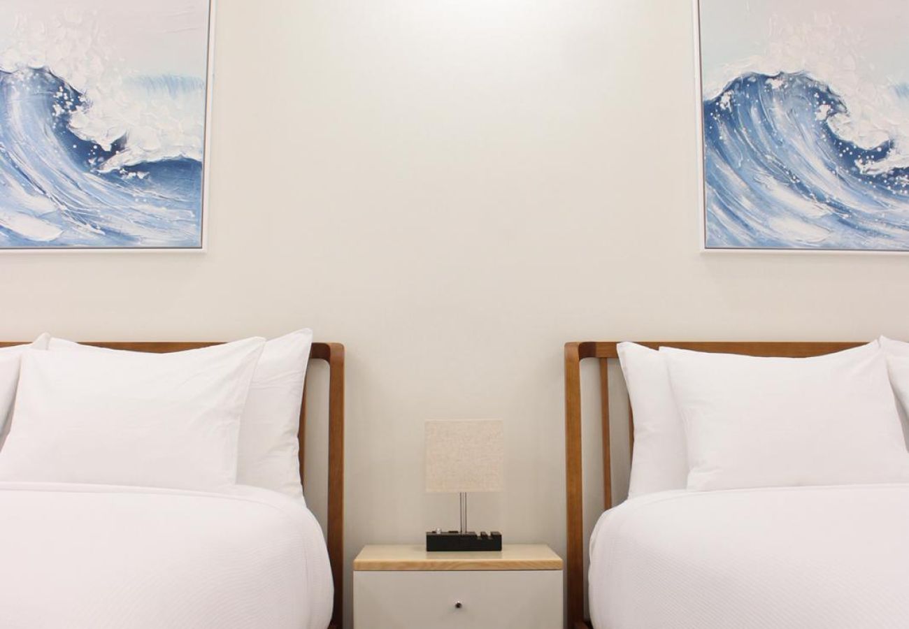 Apartment in Dorado - Modern Ocean Front View 2BR Retreat with Balcony