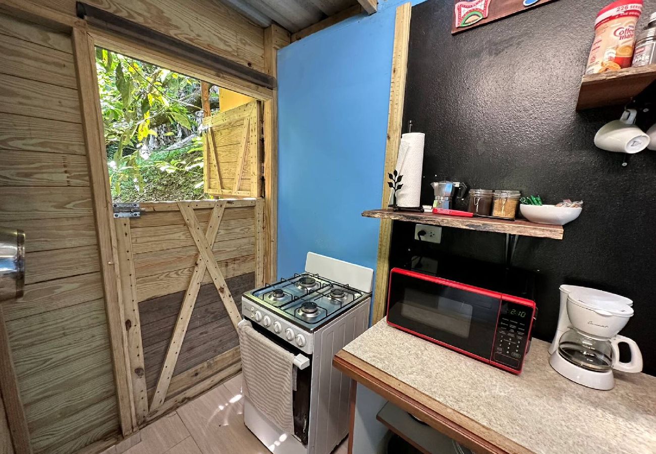 Cabin in Cayey - Tiny Cozy Mountain Cabin Peaceful Retreat in Cayey 