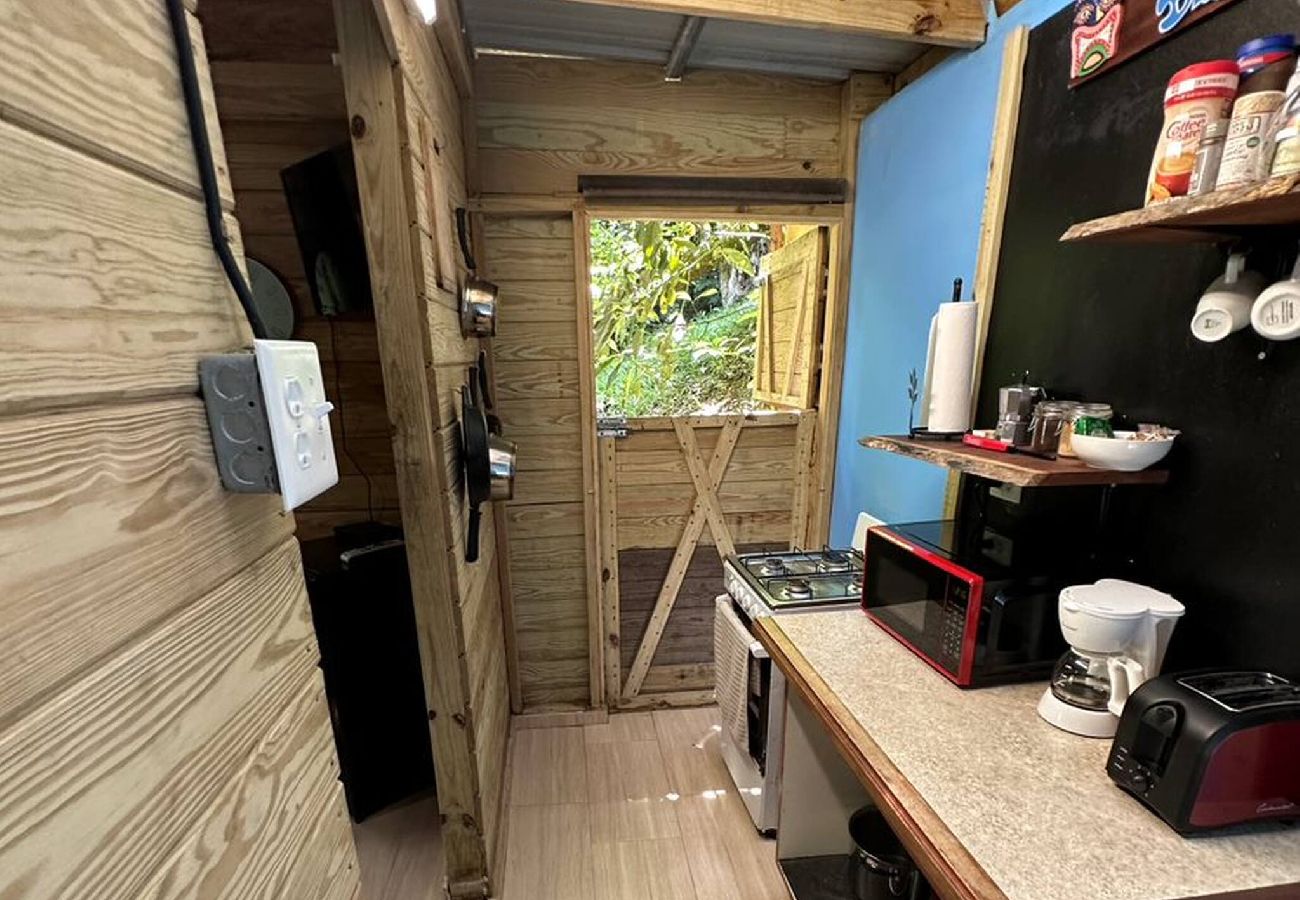 Cabin in Cayey - Tiny Cozy Mountain Cabin Peaceful Retreat in Cayey 