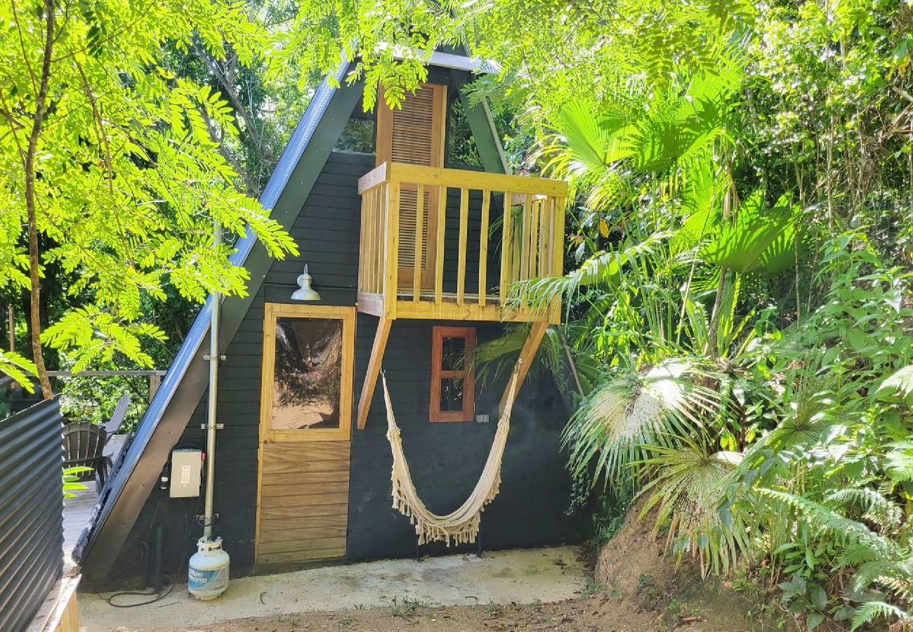 House in Cayey - Romantic Cozy Serene A Frame Mountain Cabin 