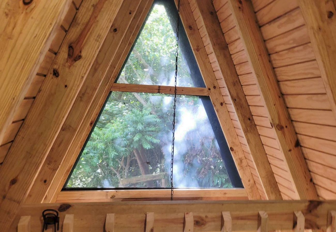 House in Cayey - Romantic Cozy Serene A Frame Mountain Cabin 