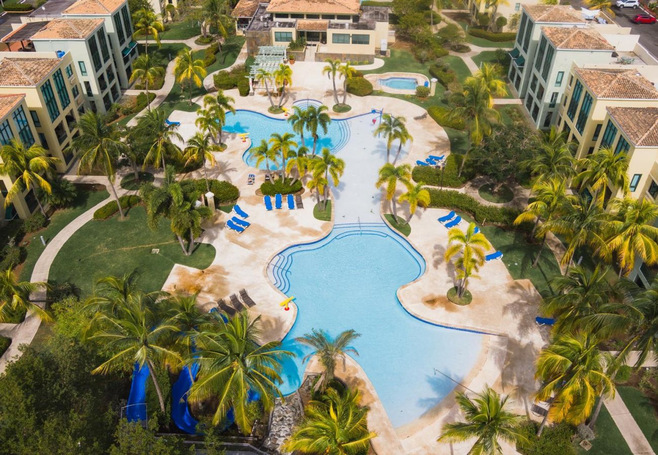 Condominium in Río Grande - Beachfront Aquatika Resort- Style/ Pools & Ocean