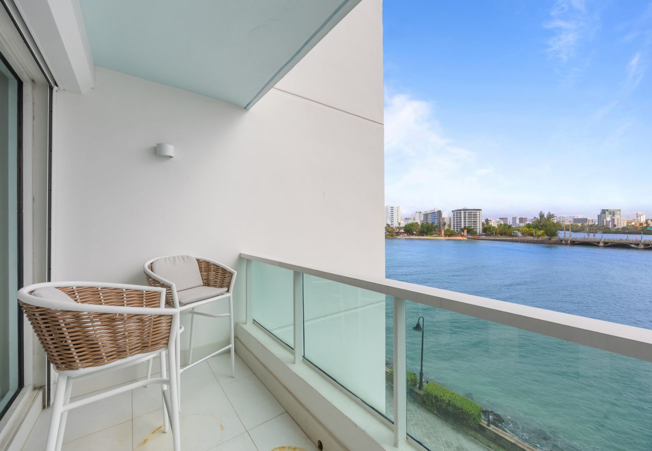 Apartment in San Juan - Stylish San Juan Condo | Pool, Balcony & Prime Location