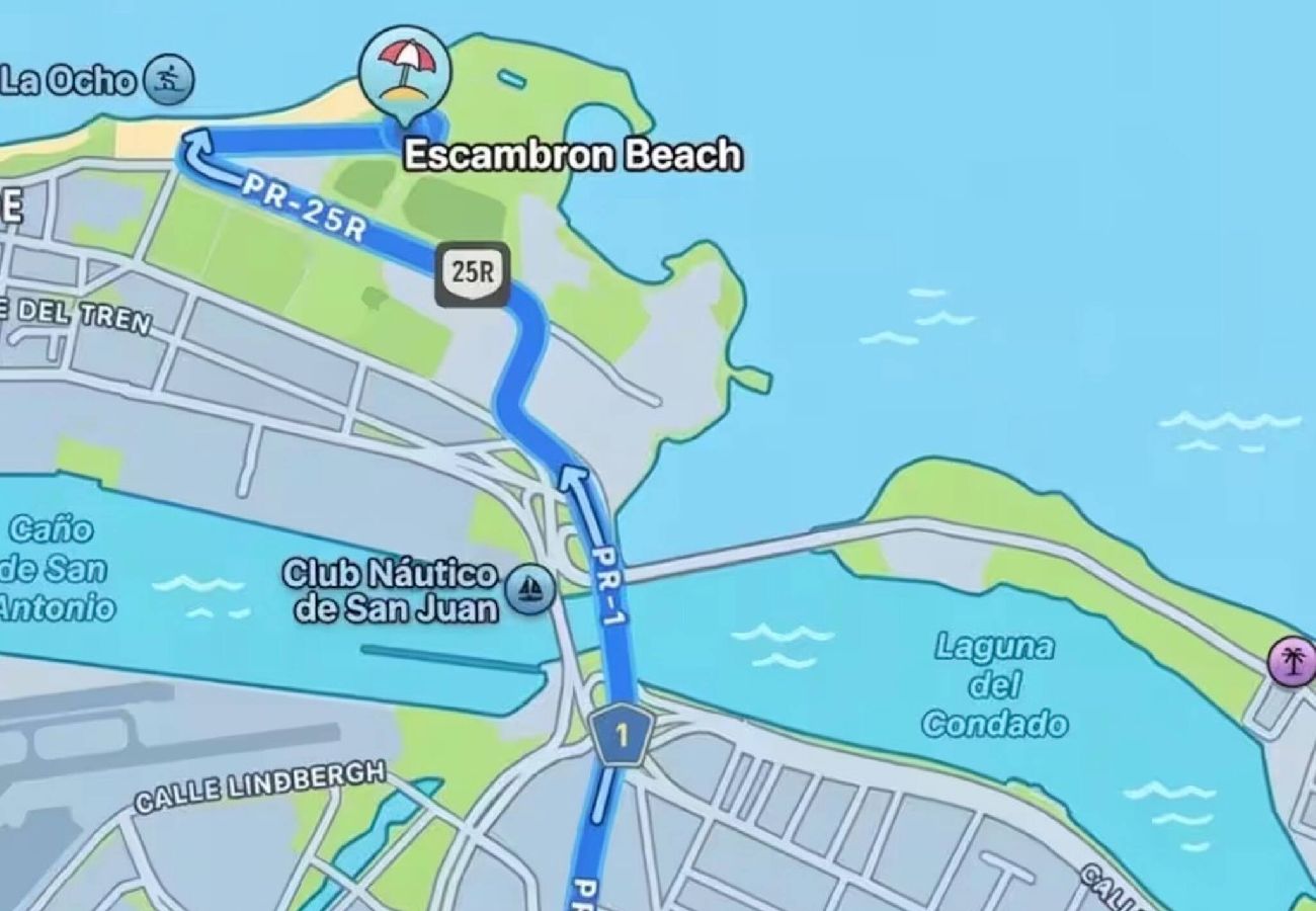 Apartment in San Juan - Stylish 2 Br Apartment Steps from La Cerra 