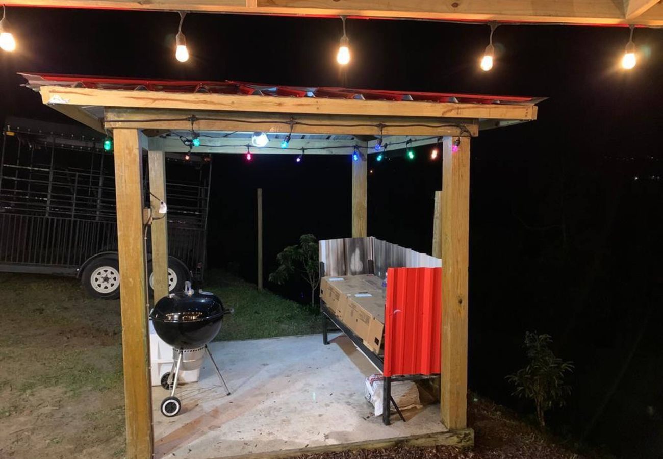 Farm stay in Cidra - Private Mountain Gazebo for Events | BBQ + Views | 150+ Guests