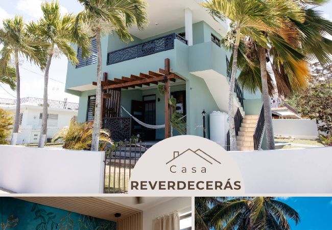 House in Camuy - Oceanfront Rustic Family Home Fully Equipped for 8