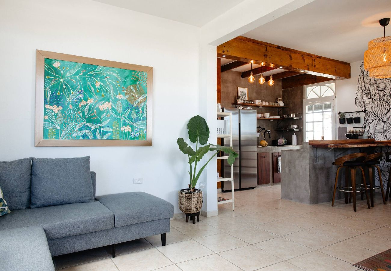 House in Camuy - Oceanfront Rustic Family Home Fully Equipped for 8