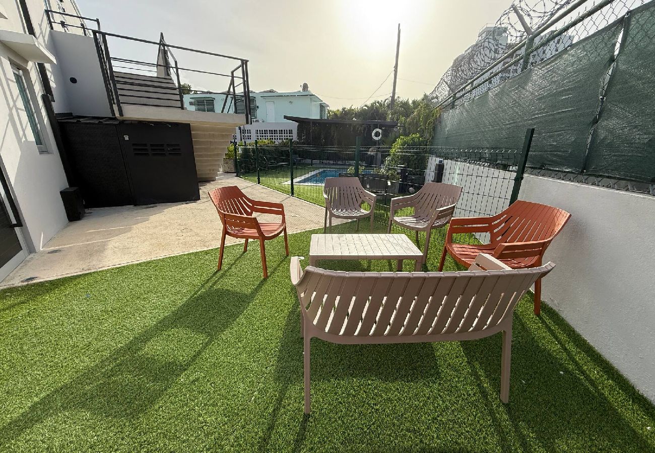 Apartment in San Juan - Brisamare Apt 3 | 2BR | Pool, BBQ, Generator 