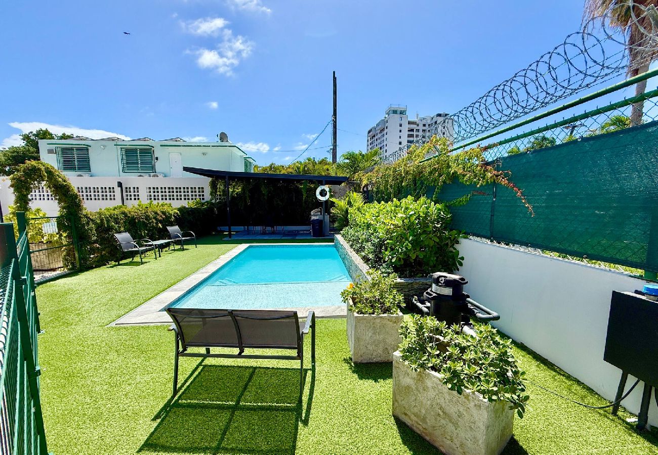 Apartment in San Juan - Brisamare Apt 4 | 1BR | Pool, BBQ, Generator 