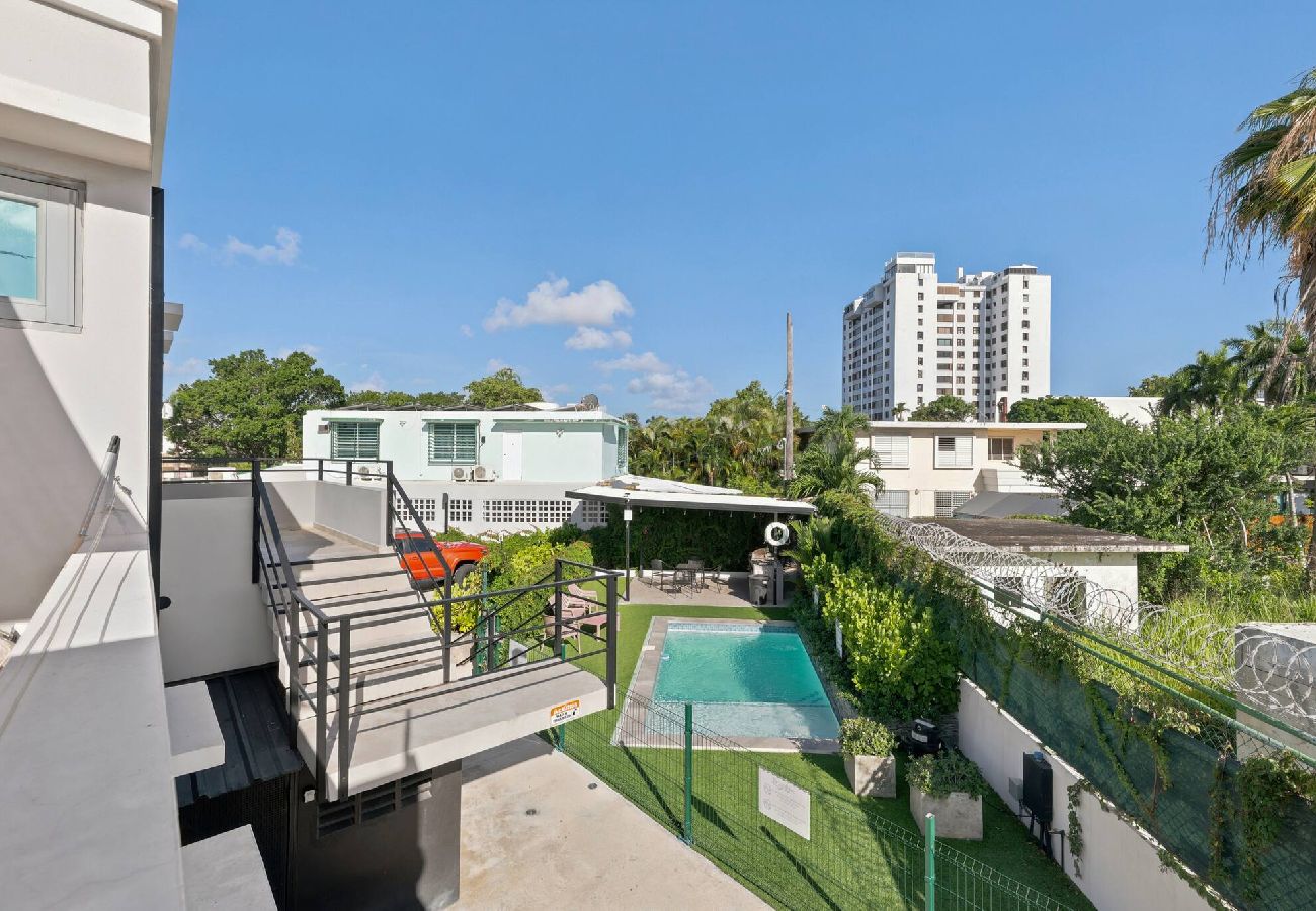 Apartment in San Juan - Brisamare Apt 4 | 1BR | Pool, BBQ, Generator 