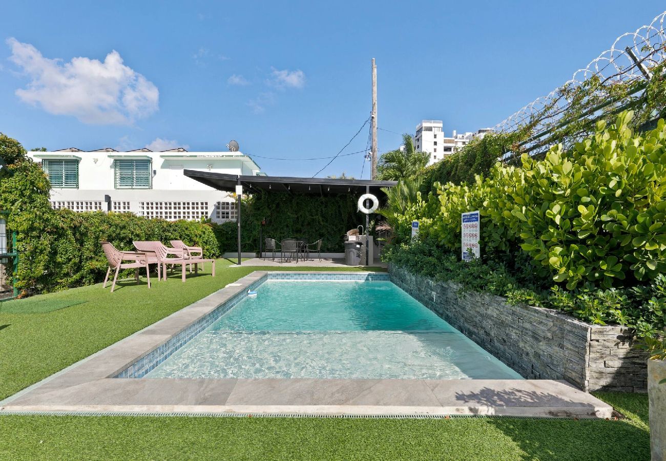 Apartment in San Juan - Brisamare Apt 4 | 1BR | Pool, BBQ, Generator 