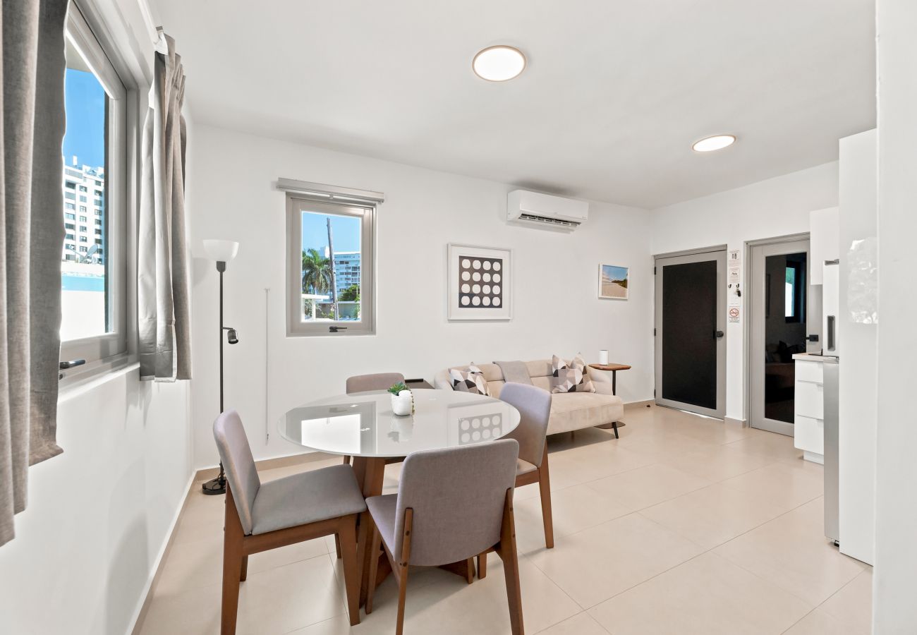 Apartment in San Juan - Brisamare Apt 4 | 1BR | Pool, BBQ, Generator 