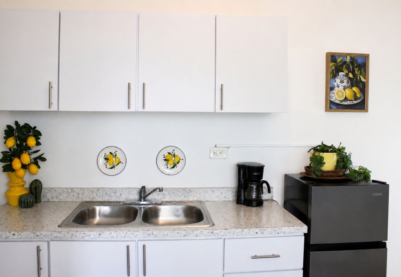 Apartment in San Juan - Vibrant 1BR w Balcony, Steps to Escambron Beach