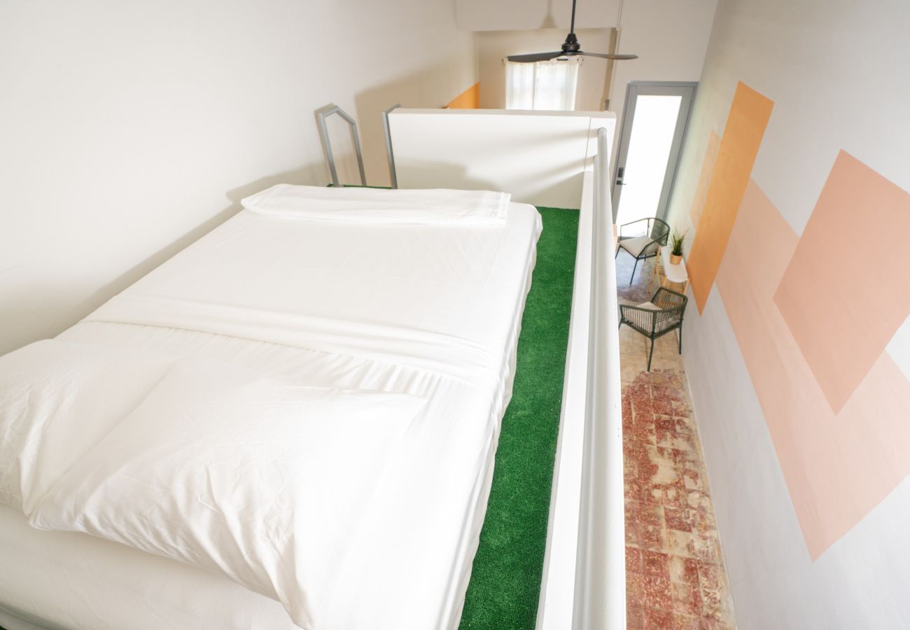 Rent by room in San Juan - Loft Suite with 2 beds, steps from Old San Juan