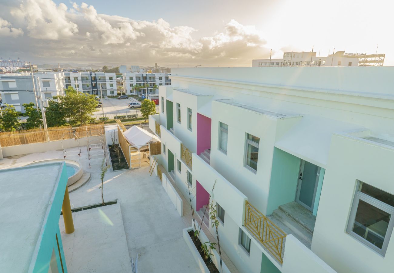 Rent by room in San Juan - Loft Suite with 2 beds, steps from Old San Juan