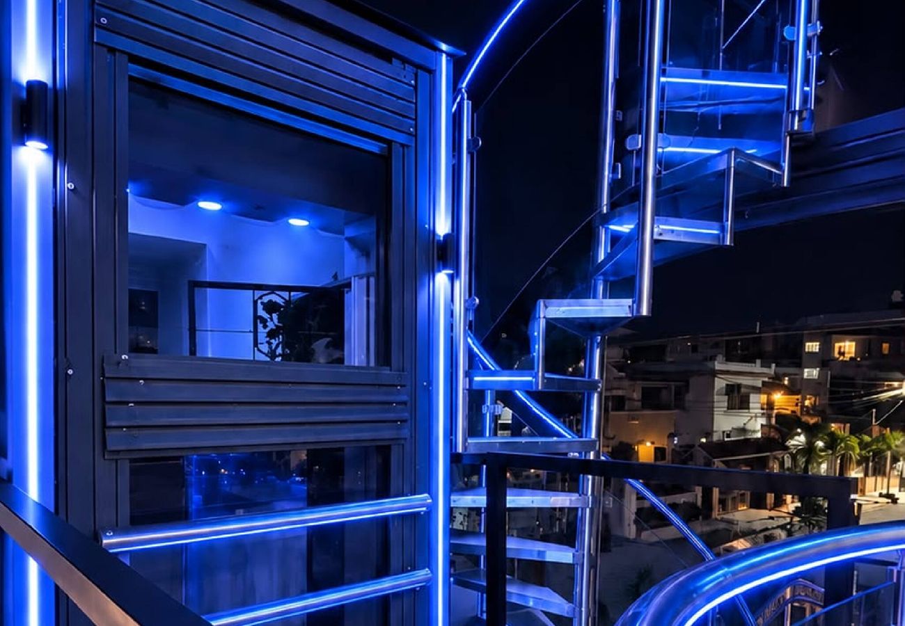 Apartment in Santo Domingo Este - Modern 1BR with Jacuzzi Access